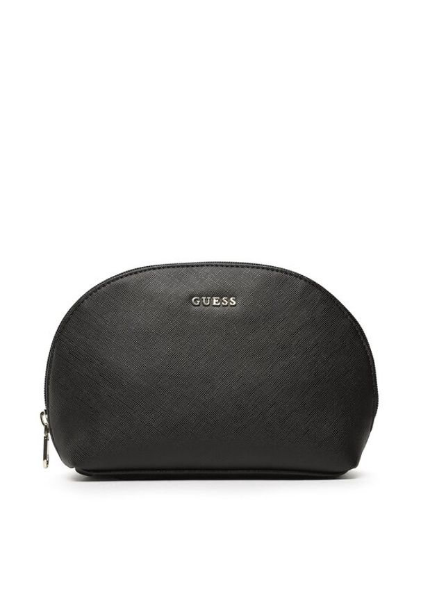 Guess Kosmetyczka Not Coordinated Accesories PW1520 P3170 Czarny. Kolor: czarny. Materiał: skóra