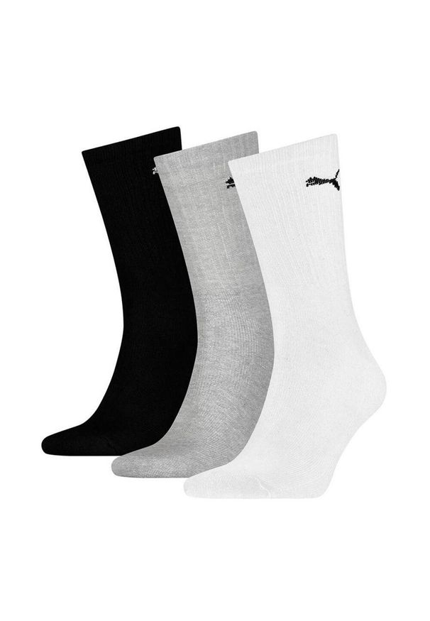 Puma - Skarpetki Unisex Dla Dorosłych Sportowe 3pak. Kolor: czarny, szary, biały, wielokolorowy. Sport: tenis