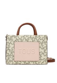 Tous - TOUS Torebka Amaya Kaos Icon 2002188201 Beżowy. Kolor: beżowy. Materiał: skórzane #6