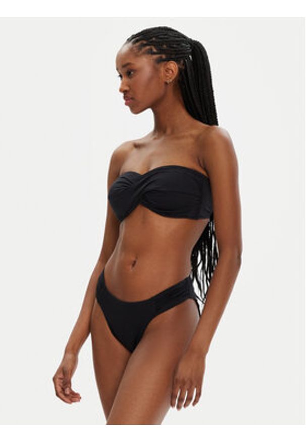 Seafolly Dół od bikini S. Collective 40726-942 Czarny. Kolor: czarny. Materiał: syntetyk