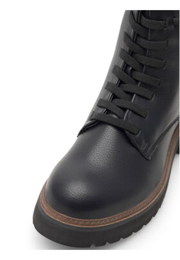 Clara Barson Trzewiki KOLINDA WS2XL001-01 Czarny. Kolor: czarny. Materiał: skóra