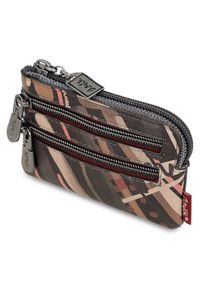 Brązowy Damski Portfel Anekke Edycja Limitowana. Kolor: brązowy. Wzór: aplikacja #3