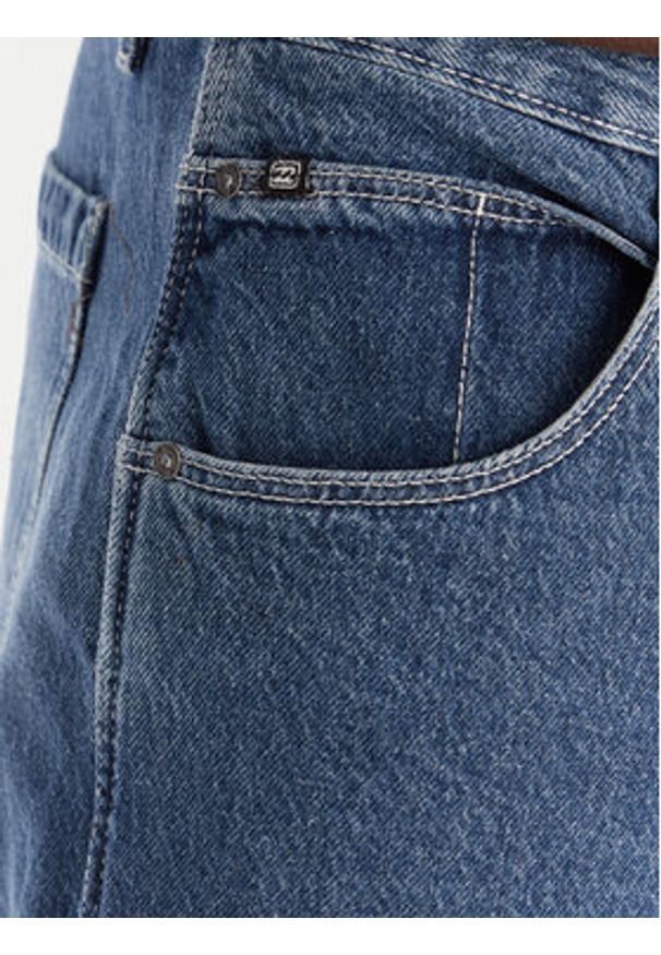 Billabong Jeansy Bad Dog Workwear EBYDP03002 Niebieski Loose Fit. Kolor: niebieski