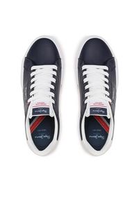 Pepe Jeans Sneakersy Kenton Flag M PMS30906 Granatowy. Kolor: niebieski. Materiał: skóra #3