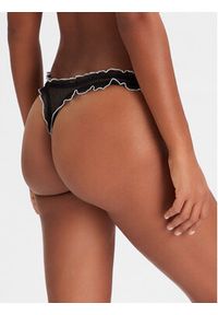 Hugo - HUGO Komplet stringów 50550109 Czarny. Kolor: czarny. Materiał: syntetyk #3