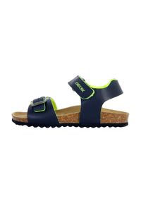 Sandały Geox Model J Ghita Boy Kolor Niebieski. Kolor: niebieski. Materiał: tkanina