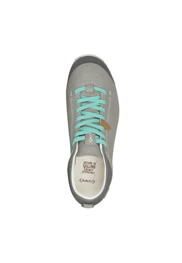 Buty do chodzenia damskie Aku Bellamont Iii Suede Low Gtx. Zapięcie: sznurówki. Kolor: szary. Materiał: zamsz. Szerokość cholewki: normalna. Sport: turystyka piesza
