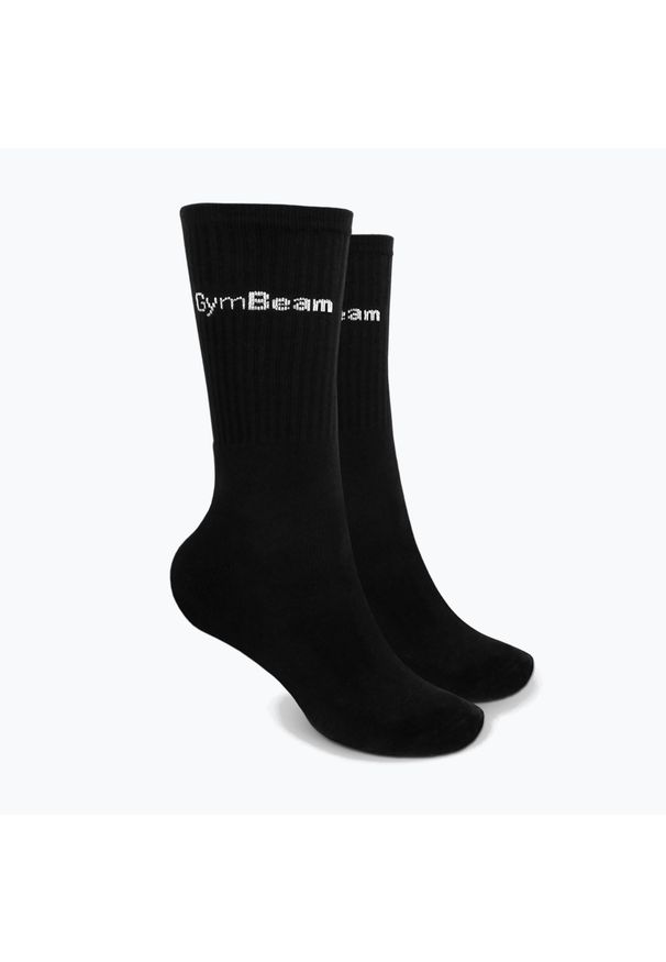 GYMBEAM - Skarpety GymBeam 32629 3/4 3. Kolor: czarny. Sport: fitness