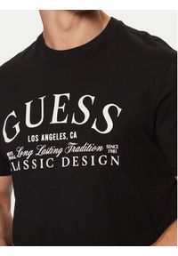 Guess T-Shirt M5RI43 K9RM1 Czarny Regular Fit. Kolor: czarny. Materiał: bawełna #4