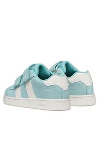 Geox Sneakersy J Eclyper Girl J45LRA 022BC C3B1Z M Niebieski. Kolor: niebieski. Materiał: skóra, zamsz #5