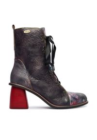 Laura Vita Botki Evcao 311 Szary. Kolor: szary. Materiał: skóra #1