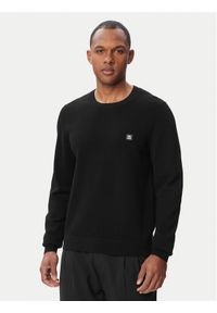 Hugo - HUGO Sweter Setallo 50564244 Czarny Regular Fit. Kolor: czarny. Materiał: wiskoza #1