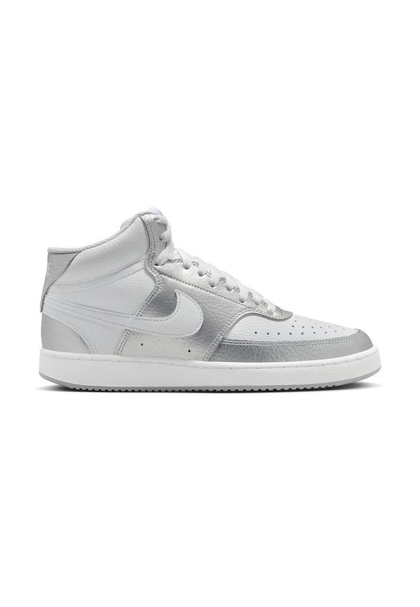 Buty damskie Nike Court Vision Mid. Kolor: beżowy. Model: Nike Court. Sport: turystyka piesza