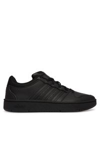 Adidas - adidas Sneakersy Hoops Classic J KH8914 Czarny. Kolor: czarny. Materiał: skóra #1