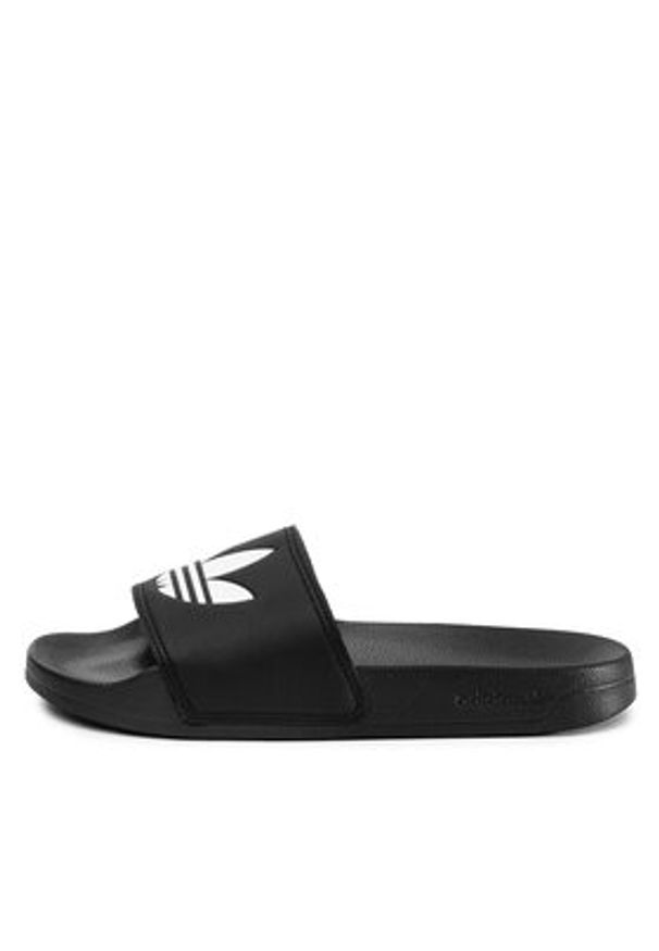 Adidas - adidas Klapki Adilette Lite FU8298 Czarny. Kolor: czarny. Materiał: skóra