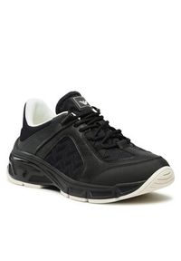 Emporio Armani Sneakersy X4X647 XN945 N208 Czarny. Kolor: czarny. Materiał: materiał #3
