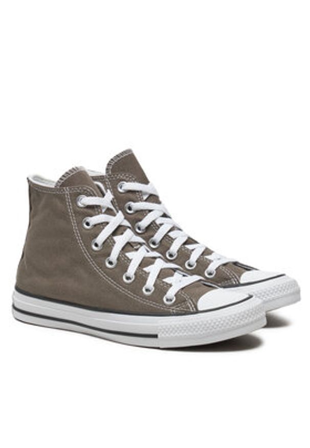 Converse Trampki Chuck Taylor All Star 1J793 W Szary. Kolor: szary. Materiał: materiał