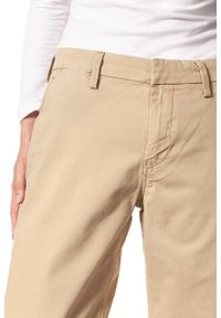 Lee - SPODNIE LEE DAMSKIE CHINO RELAXED L31MGK65. Materiał: materiał. Wzór: aplikacja #3