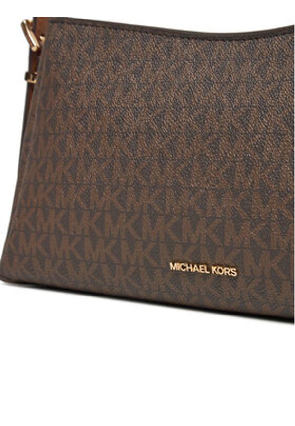 MICHAEL Michael Kors Torebka Moore 32R5G9OC6B Brązowy. Kolor: brązowy. Materiał: skórzane