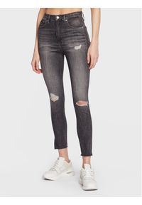 Calvin Klein Jeans Jeansy J20J220202 Szary Super Skinny Fit. Kolor: szary #1