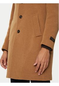 Liu Jo Płaszcz wełniany QXX009 T2583 Brązowy Regular Fit. Kolor: brązowy. Materiał: syntetyk #6
