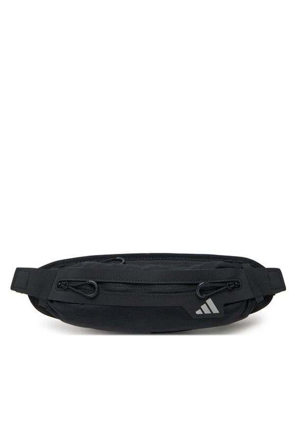 Adidas - adidas Saszetka nerka Running Waist Bag IT2046 Czarny. Kolor: czarny. Materiał: materiał