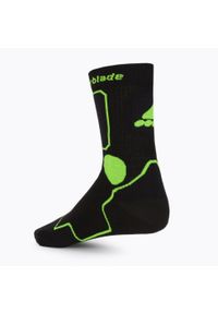 ROLLERBLADE - Skarpety na rolki męskie Rollerblade Skate Socks. Kolor: wielokolorowy, czarny, zielony