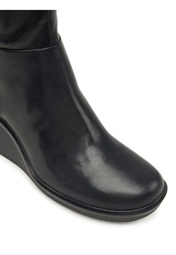 Vagabond Shoemakers Kozaki Deena 5832-001-20 Czarny. Kolor: czarny. Materiał: skóra