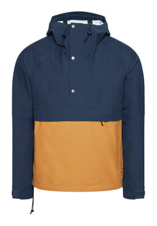 The North Face Kurtka anorak Windjammer NF0A493G Granatowy Regular Fit. Kolor: niebieski. Materiał: syntetyk