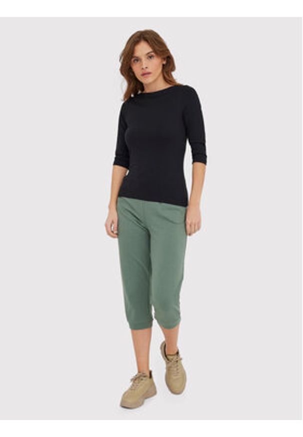 Vero Moda Bluzka Panda 10274133 Czarny Regular Fit. Kolor: czarny. Materiał: bawełna