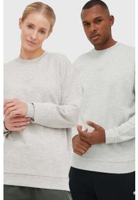 ARKK Copenhagen - Arkk Copenhagen bluza unisex kolor szary melanżowa. Kolor: szary. Materiał: dzianina. Wzór: melanż #2