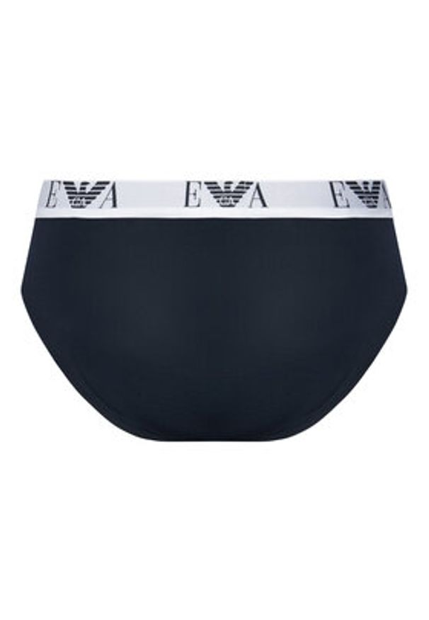 Emporio Armani Underwear Komplet slipów EM000258 AF14131 MB139 Granatowy. Kolor: niebieski. Materiał: bawełna