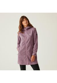 Regatta - Damski Bloomfield Długi Polar. Kolor: fioletowy. Materiał: polar. Długość: długie. Sport: turystyka piesza #1