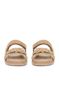 DeeZee Klapki CEO-LB-P2132 Beżowy. Kolor: beżowy. Materiał: skóra #9