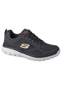 skechers - Buty sportowe Sneakersy męskie, Skechers Burns-Agoura. Kolor: brązowy, wielokolorowy, szary. Sport: turystyka piesza