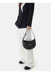 Karl Lagerfeld - KARL LAGERFELD Torebka B1W30059 Czarny. Kolor: czarny. Materiał: skórzane #6