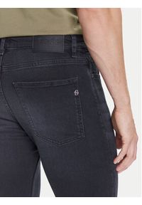 BOSS Jeansy P-Delaware 50546919 Czarny Slim Fit. Kolor: czarny