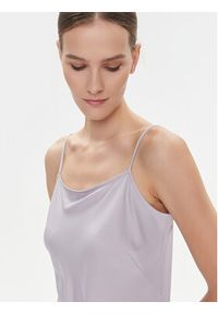 Calvin Klein Top K20K205844 Fioletowy Regular Fit. Kolor: fioletowy. Materiał: syntetyk #5