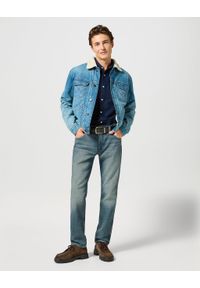 Wrangler - WRANGLER MĘSKIE SPODNIE JEANSOWE GREENSBORO SAGE WASH 112357417 W15Q008821 #4