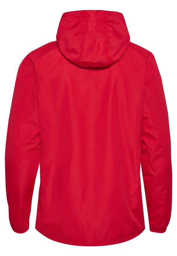 Kurtka sportowa z kapturem Hummel Essential AW Jacket. Typ kołnierza: kaptur. Kolor: czerwony, różowy, wielokolorowy. Styl: sportowy