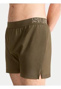 Sloggi Bokserki 10215473 Khaki. Kolor: brązowy. Materiał: bawełna #3