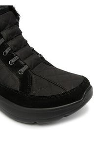skechers - Skechers Trzewiki 144841/BBK Czarny. Kolor: czarny. Materiał: materiał #5
