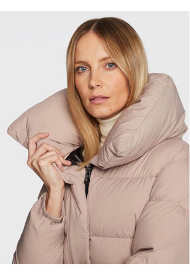 Hetrego - Hetregó Kurtka puchowa Beatrix 8M692 22WD10 Beżowy Regular Fit. Kolor: beżowy. Materiał: syntetyk