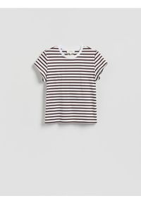 Reserved - T-shirt z domieszką jedwabiu - wielobarwny. Materiał: jedwab