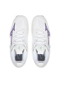 Mizuno Buty halowe Wave Momentum 3 V1GC2312 Biały. Kolor: biały. Materiał: materiał. Model: Mizuno Wave