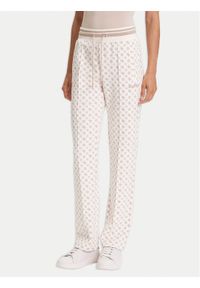 Guess Spodnie dresowe V5YB20 KB212 Écru Regular Fit. Materiał: syntetyk #1