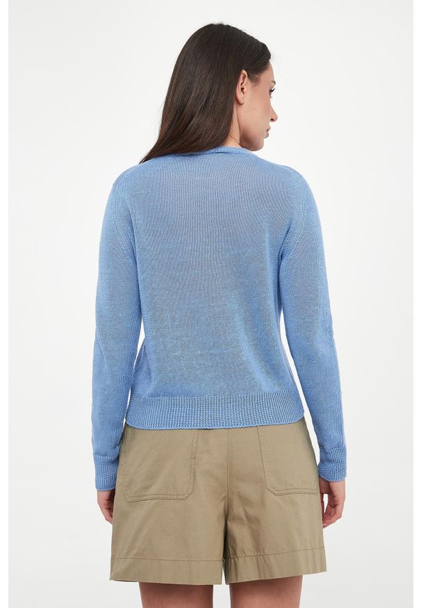 Weekend Max Mara - Sweter damski lniany Atzeco WEEKEND MAX MARA. Materiał: len