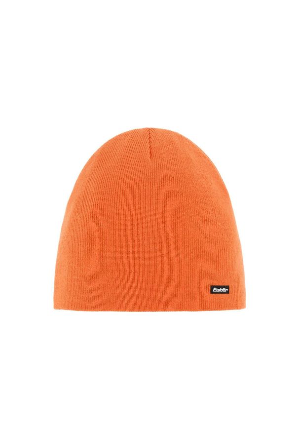 Czapka unisex Eisbar Jason MU. Kolor: pomarańczowy. Sezon: zima