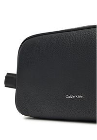 Calvin Klein Kosmetyczka Ck Must Washbag/Dopp Kit LV04D1046G Czarny. Kolor: czarny. Materiał: skóra #4