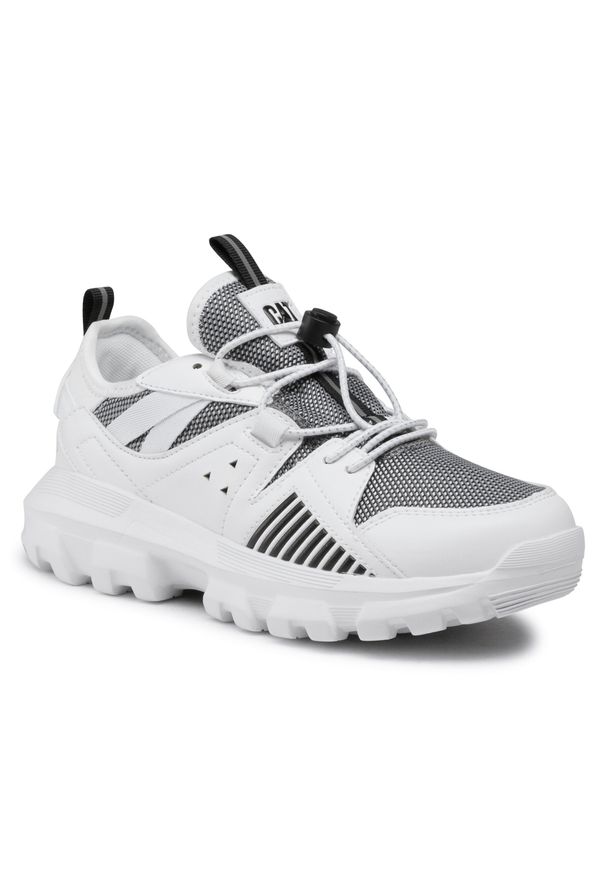 Sneakersy CATerpillar Raider CK264125 White. Kolor: biały. Materiał: skóra